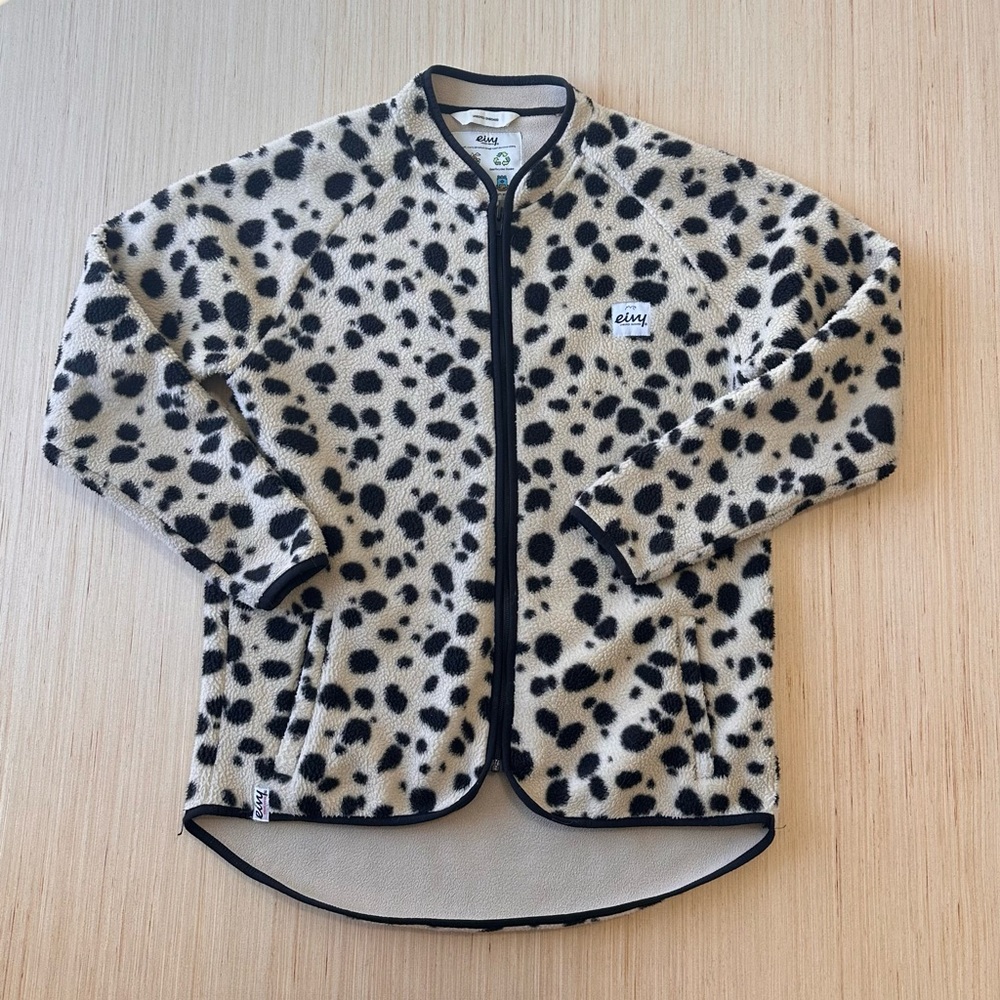 Eivy Fleece Redwood Sherpa Jacket Cheetah